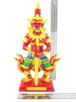 XL Yaksha - Tempelwächter Rot – Bild 12