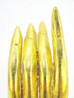 Goldene rechte und linke XL Hand Buddha´s aus Echtholz – Bild 9