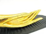 Eine goldene rechte XXL Hand Buddha´s aus Echtholz – Bild 11