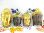 Eine wunderschöne schwarze XXL Buddha Maske aus Echtholz – Bild 13