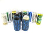 4er Set blaue exclusive Getränkekühler für 0,5L Dosen – Bild 2