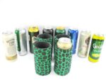 4er Set grüne exclusive Getränkekühler für 0,5L Dosen – Bild 2