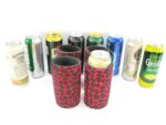 4er Set rote exclusive Getränkekühler für 0,5L Dosen – Bild 2