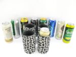 4er Set weiße exclusive Getränkekühler für 0,5L Dosen – Bild 2