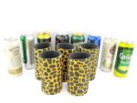 5er Set gelbe exclusive Getränkekühler für 0,5L Dosen