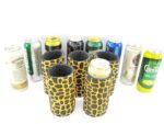 5er Set gelbe exclusive Getränkekühler für 0,5L Dosen – Bild 2