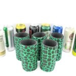 5er Set grüne exclusive Getränkekühler für 0,5L Dosen