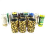 6er Set gelbe exclusive Getränkekühler für 0,5L Dosen