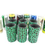 6er Set grüne exclusive Getränkekühler für 0,5L Dosen