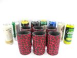6er Set rote exclusive Getränkekühler für 0,5L Dosen
