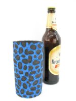 4er Set blaue exclusive Bierflaschenkühler für 0,5L Flaschen – Bild 6