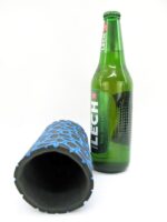 4er Set blaue exclusive Bierflaschenkühler für 0,5L Flaschen – Bild 8