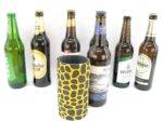 4er Set gelbe exclusive Bierflaschenkühler für 0,5L Flaschen – Bild 3