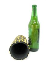 4er Set gelbe exclusive Bierflaschenkühler für 0,5L Flaschen – Bild 7