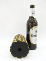 4er Set gelbe exclusive Bierflaschenkühler für 0,5L Flaschen – Bild 9