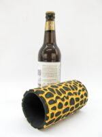 4er Set gelbe exclusive Bierflaschenkühler für 0,5L Flaschen – Bild 8
