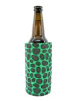 4er Set grüne exclusive Bierflaschenkühler für 0,5L Flaschen – Bild 6