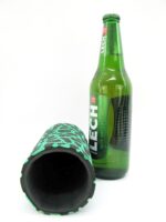 4er Set grüne exclusive Bierflaschenkühler für 0,5L Flaschen – Bild 7