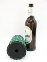 4er Set grüne exclusive Bierflaschenkühler für 0,5L Flaschen – Bild 8