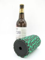 4er Set grüne exclusive Bierflaschenkühler für 0,5L Flaschen – Bild 10
