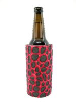 4er Set rote exclusive Bierflaschenkühler für 0,5L Flaschen – Bild 6