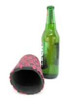 4er Set rote exclusive Bierflaschenkühler für 0,5L Flaschen – Bild 7