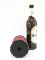 4er Set rote exclusive Bierflaschenkühler für 0,5L Flaschen – Bild 8