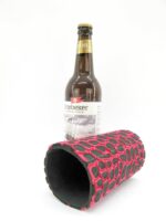 4er Set rote exclusive Bierflaschenkühler für 0,5L Flaschen – Bild 9
