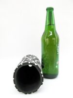 4er Set weiße exclusive Bierflaschenkühler für 0,5L Flaschen – Bild 5