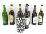 4er Set weiße exclusive Bierflaschenkühler für 0,5L Flaschen – Bild 6