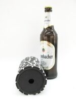 4er Set weiße exclusive Bierflaschenkühler für 0,5L Flaschen – Bild 8