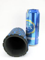 5er Set blaue exclusive Getränkekühler für 0,5L Dosen – Bild 7