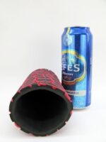 5er Set rote exclusive Getränkekühler für 0,5L Dosen – Bild 7